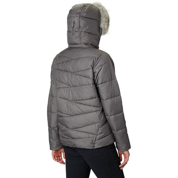 Columbia Women's Peak to Park Insulated Jacket City Grey Size Medium - Picture 2 of 4